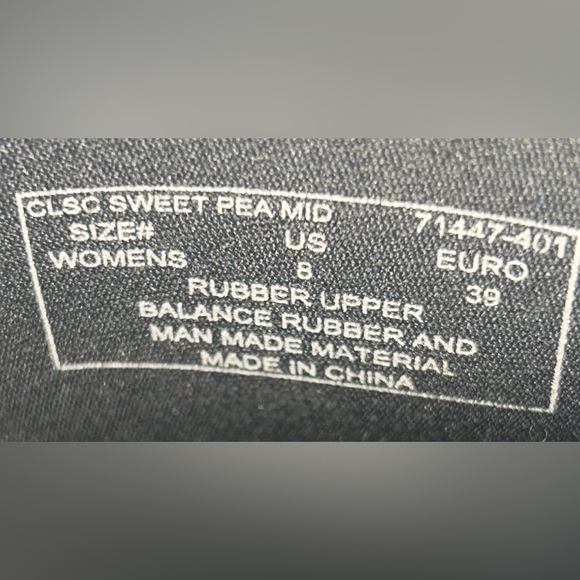 BOGS womens Floral Blue and Green Boots - Picture 7 of 7